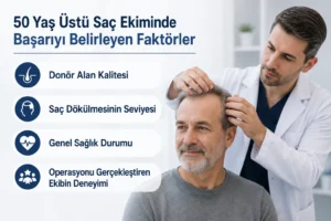 50 Yaş Üstü Saç Ekimi Başarılı Olur mu? 1 50 yaş üstü Saç ekiminde başarı faktörleri